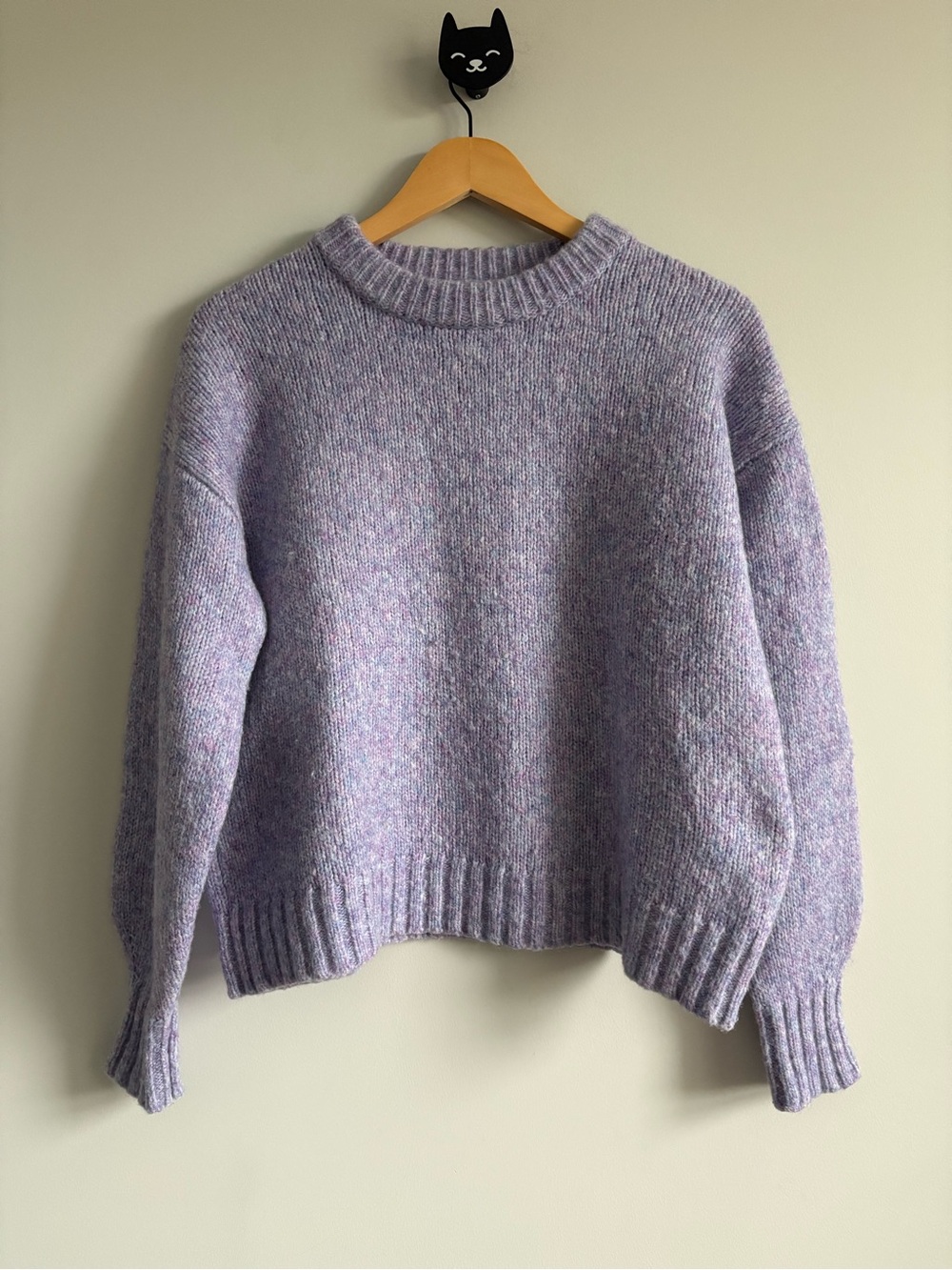 LINE Purple Wool Blend Marissa Sweater | Size Medium - Picture 4 of 8